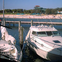 boats at Hillary's boat harbour