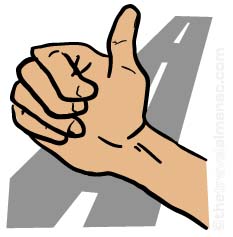 hitch hiking clipart image