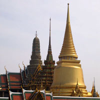 Temple spires