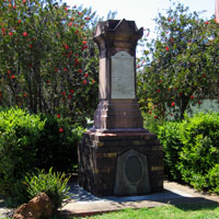 park monument in Helensburgh