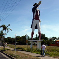 the Big Captain Cook in Cairns Queensland