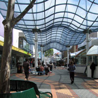 covered mall in the centre of Hobart