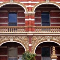 Colonial building in Launceston Tasmania