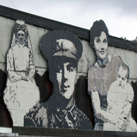 Wall art in Queenstown 