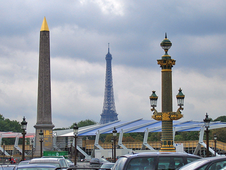 three towers in Paris