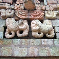 Carving ruins