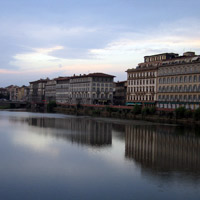 Florence old riverside