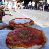Basic italian pizza