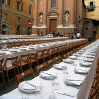 feast in Sienna