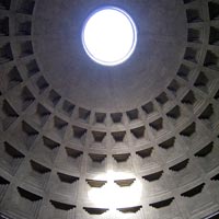 Inside ofthe Pantheon in Rome