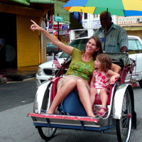 georgetown trishaw ride