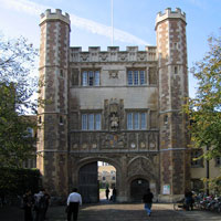 Entrance to one of the colleges