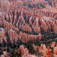 Bryce Canyon from above