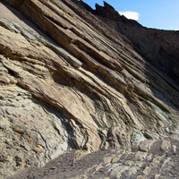 shifting rock layers