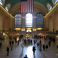 Grand Central Train Station in New York