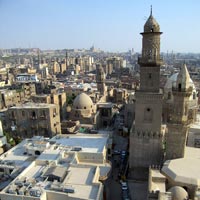 Old Cairo from above