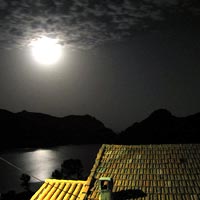 Moonlight over Lake Tolla
