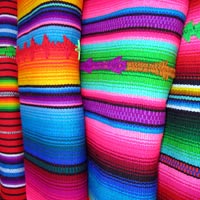 colourful guatemalan blankets