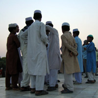 Muslim boys in Agra