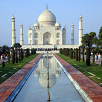 the Taj Mahal, India