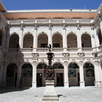 town hall in Chihuahua, Mexico