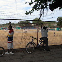 Baseball - the national game of Nicaragua
