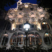 Gaudi at night