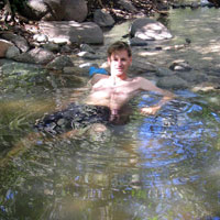Hot springs in Pai