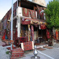 Turkish carpet shop