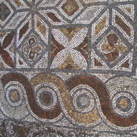 Old Roman tiling