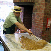 making fudge in Cambridge