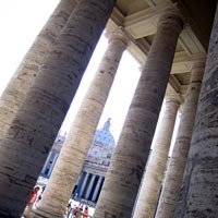 St Peter's Square columns